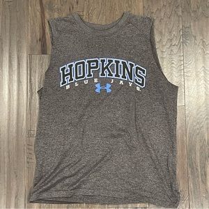 Under Armour Sleeveless Shirt, Johns Hopkins University Blue Jays